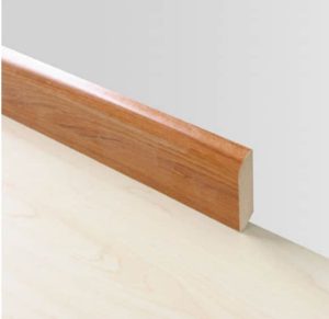 Wooden laminate skirting